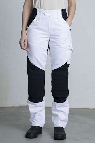 SOPHIA Painter's trousers white