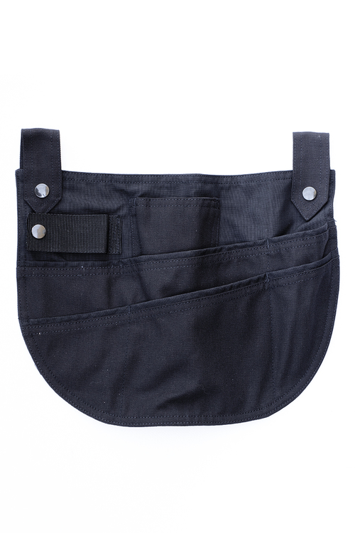 Garden pocket black-cotton / polyester