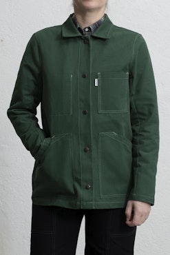 JOHANNA canvas jacket green