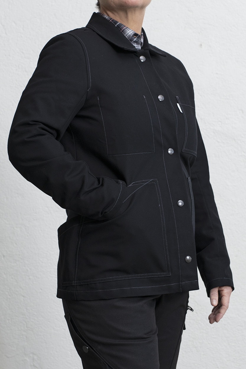 JOHANNA canvas jacket black