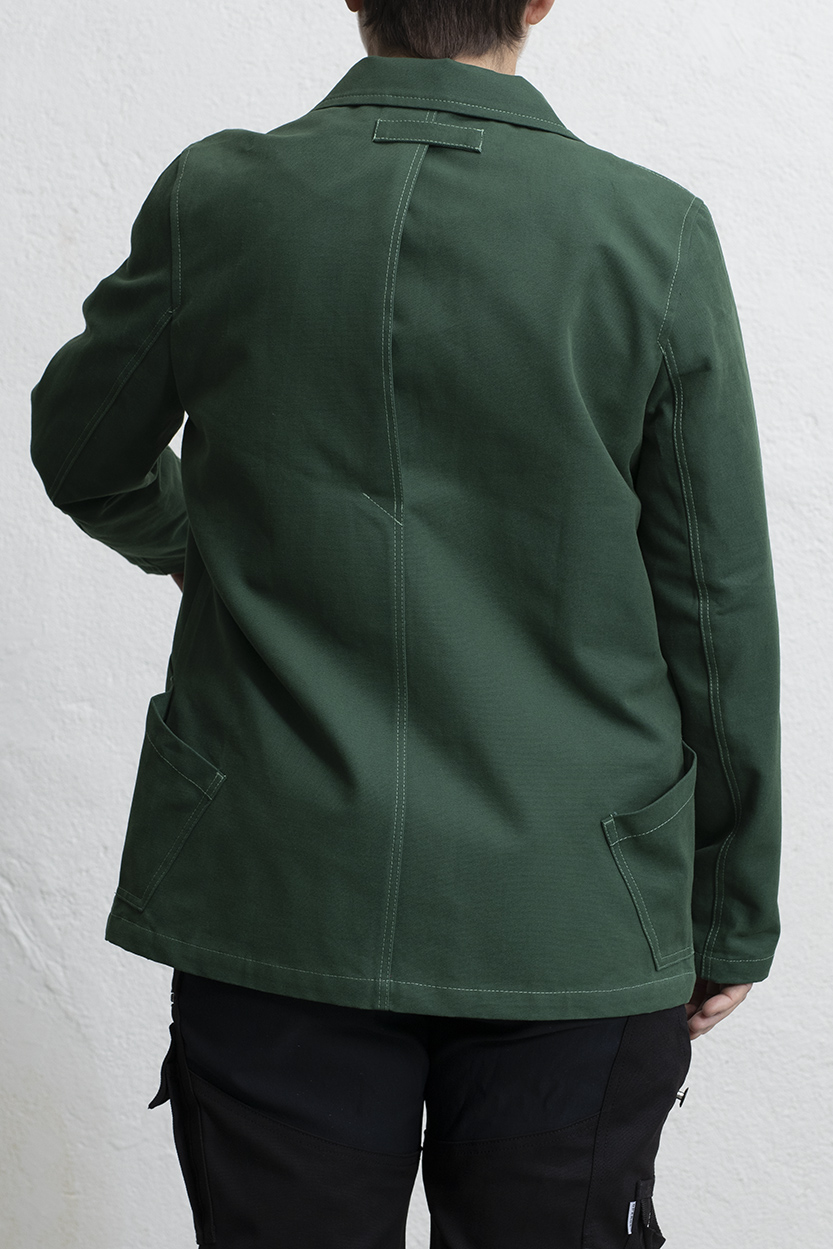 JOHANNA canvas jacket green