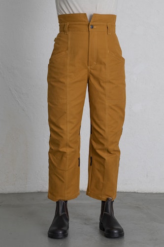 FELICIA work trouser mustard yellow