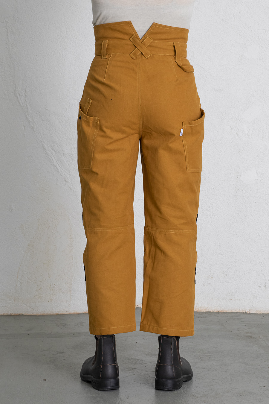 FELICIA work trouser mustard yellow