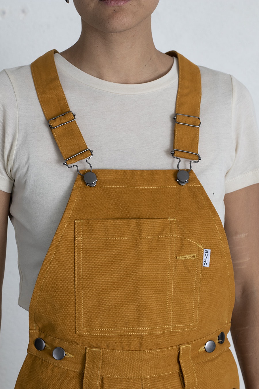 JENNY dungarees mustard yellow