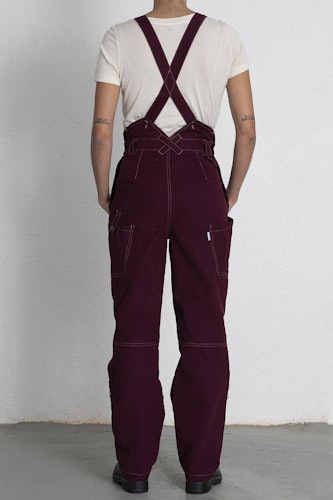 JENNY dungarees burgundy