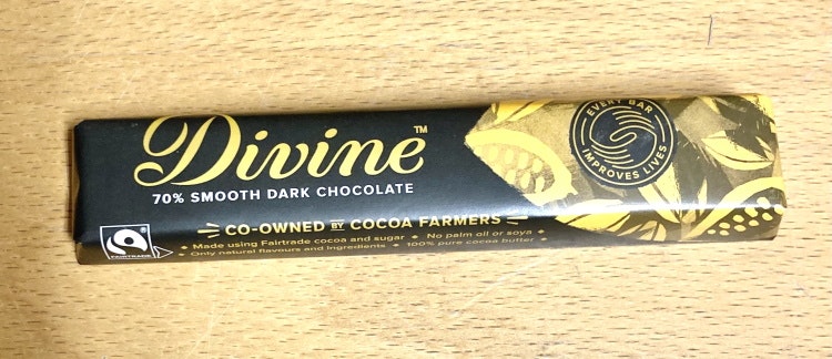 Divine choklad, 35 g, 3 st/valfria sorter, Ghana