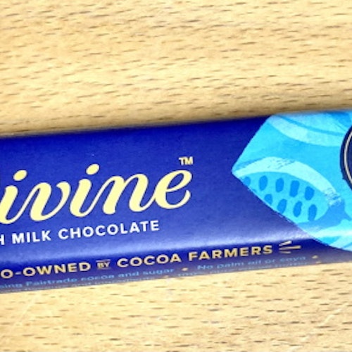 Divine mjölkchoklad, 35 g, Ghana