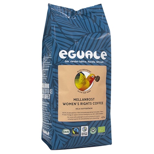 Women´s rights coffee, mellanrost/hela bönor 425g, kvinnorna i Unicafec/Peru