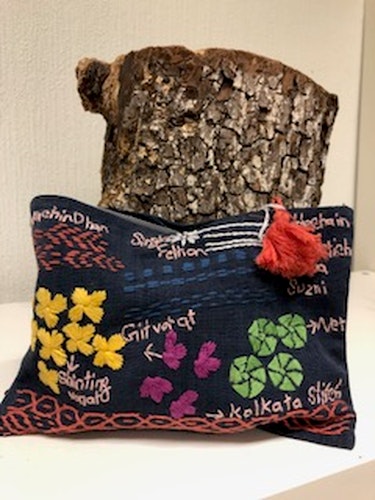 Broderiväska, A world of craft, Bangladesh 21x14 cm