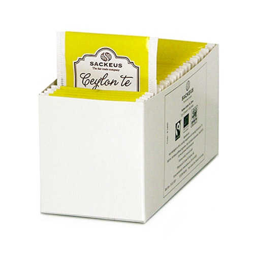 Ceylonte Citron, refill till Sackeus Ceylon påste i displaybox, 25 påsar à 2 g=50 g, Sri Lanka