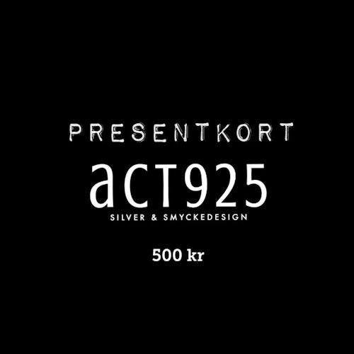 Presentkort 500