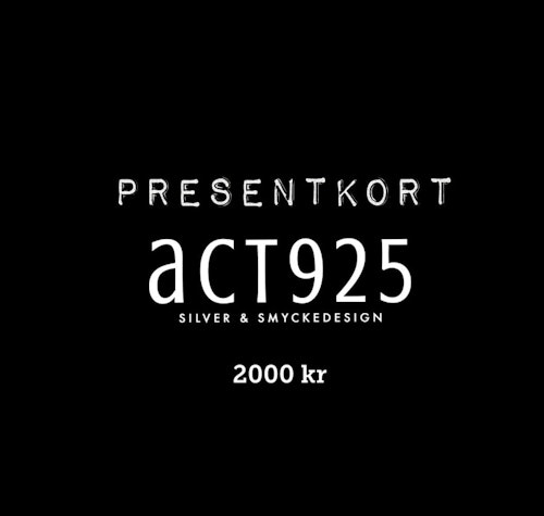 Gift card 2000