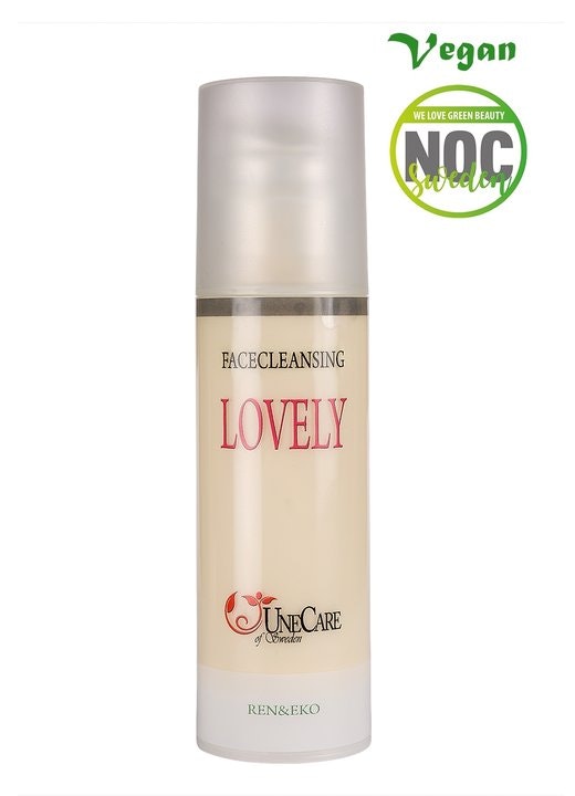 Ansiktsrengöring  Lovely Annanas/Jordgubbsdoft 150 ml Unecare