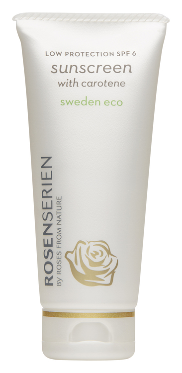 Solkräm/solskydd  Sunscreen with Carotene Rosenserien 100 ml