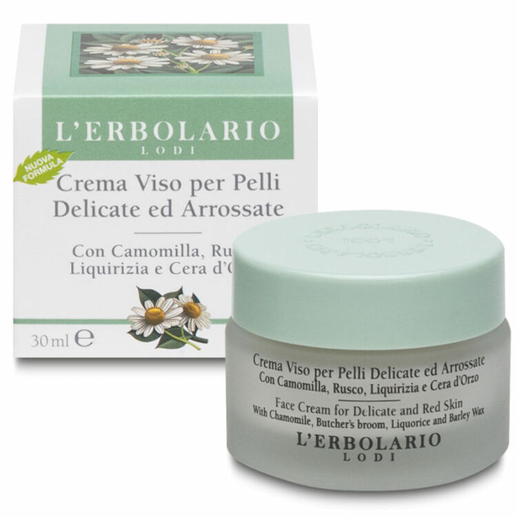Ansiktskräm Kamomill (känslig hud) Lerbolario 30 ml