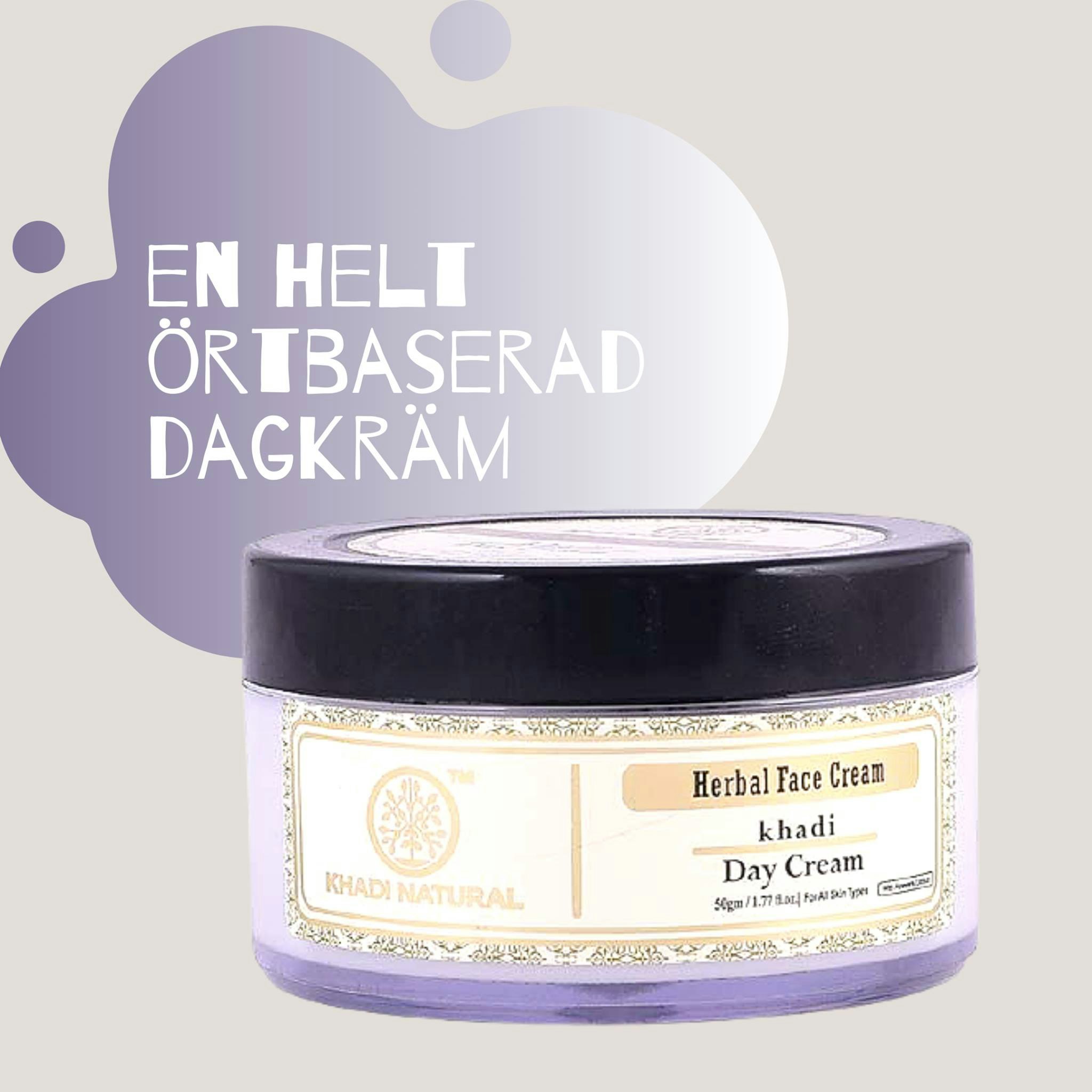 Ansiktskäm Khadi Natural Herbal Day Cream 50 gram