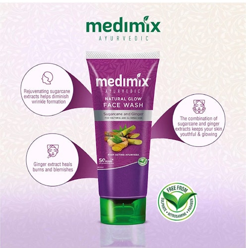 Medimix Ansiktstvätt Natural Glow FaceWash