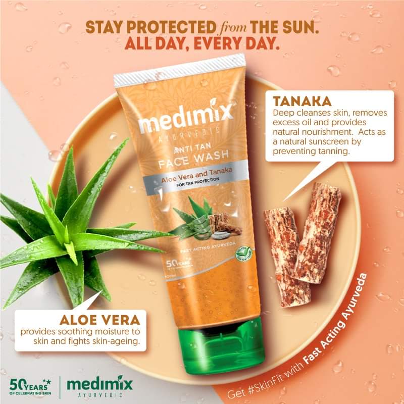 Medimix Ansiktstvätt Anti Tan Face Wash