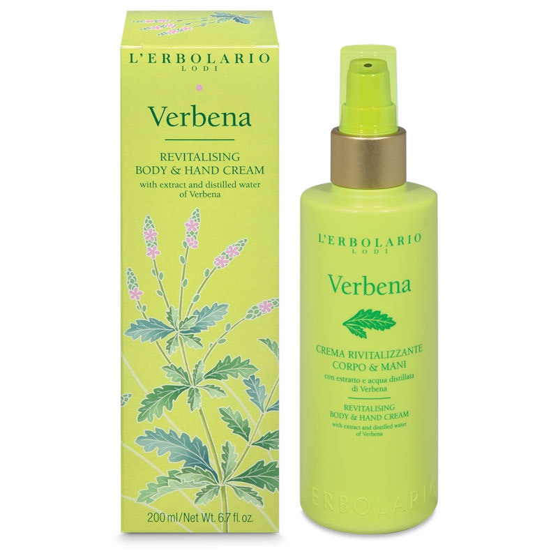 Kropp och handkräm Verbena Lérbolario 200 ml