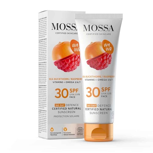 MOSSA 365 Days Defence Certified Natural sunscreen 50 ml