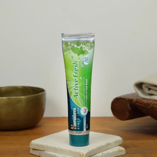 Himalaya Herbals Active Fresh Gel flourfri tandkräm 80 g