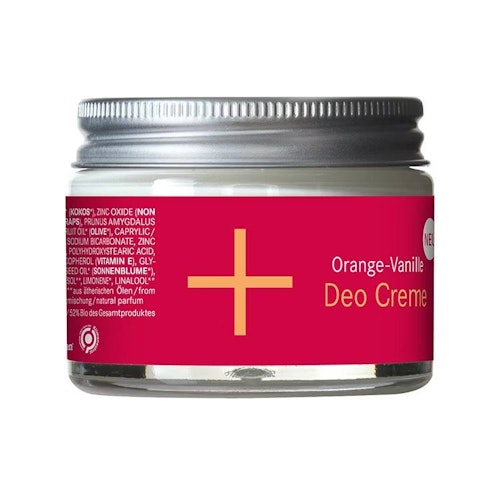 Deo Creme Orange Vanilla 30ml EKOLOGISK, VEGAN, RÄTTVISEMÄRKT, CRUELTY FREE, KLIMATKOMPENSERAD