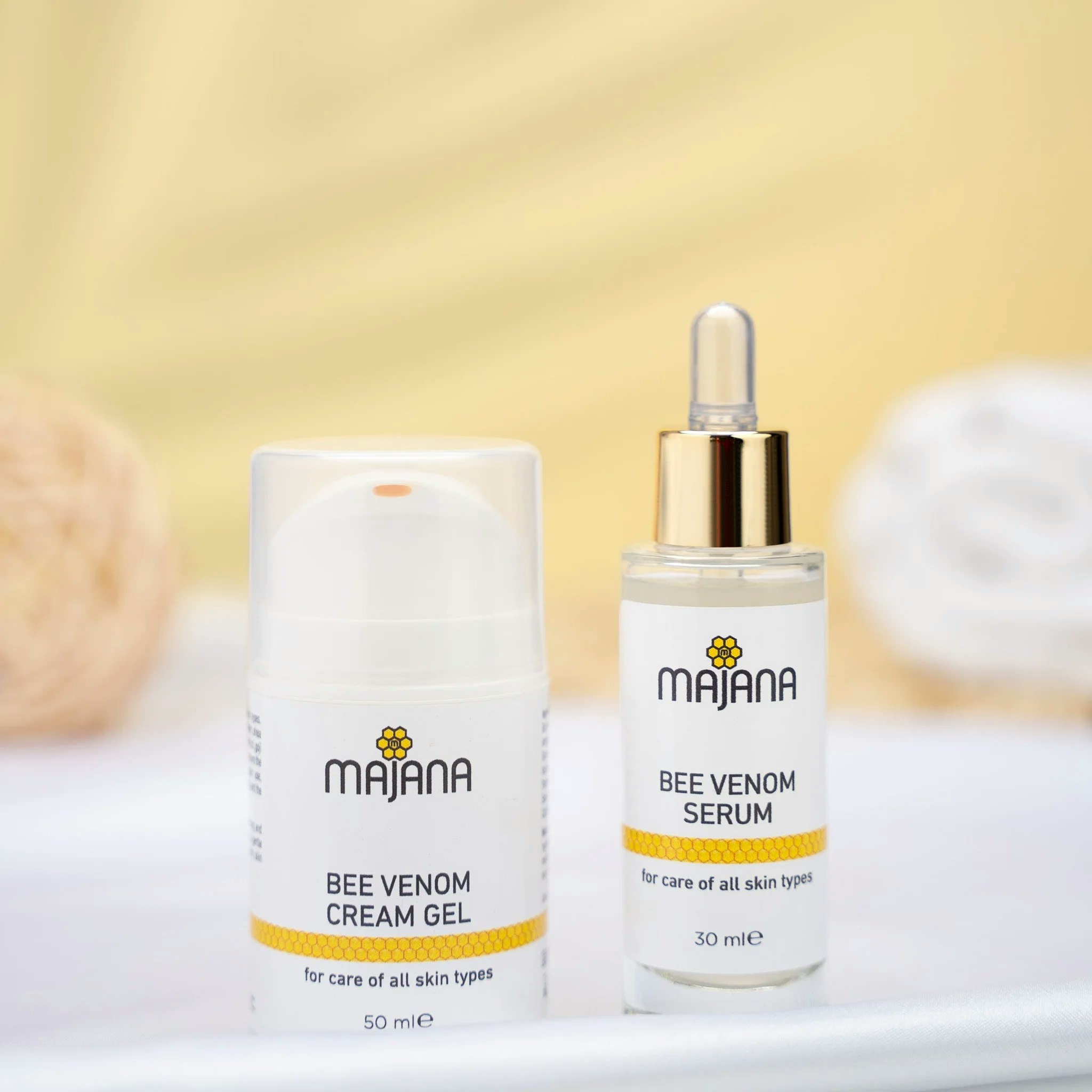Bee Venom Set Serum 30 ml + Cream Gel 50 ml Majana