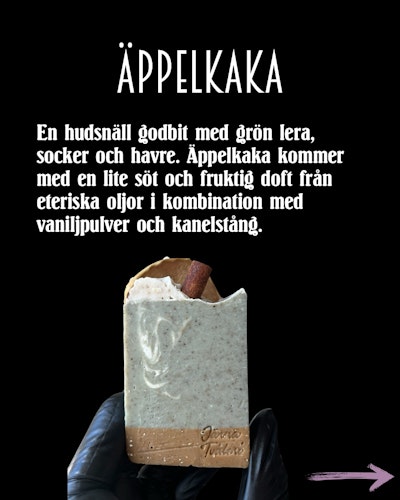 Tvål Äppelkaka Järna Tvåleri