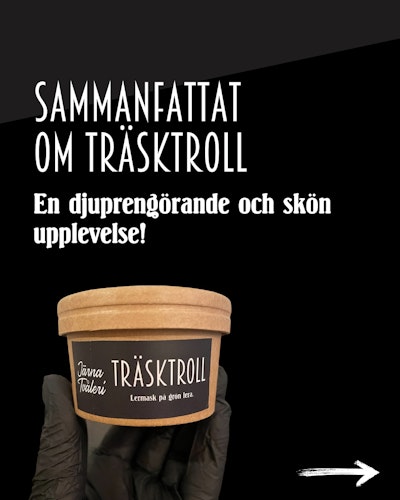 Lermask Träsktroll 25 gr