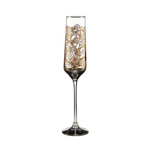 Tree of Life - Champagne Glass