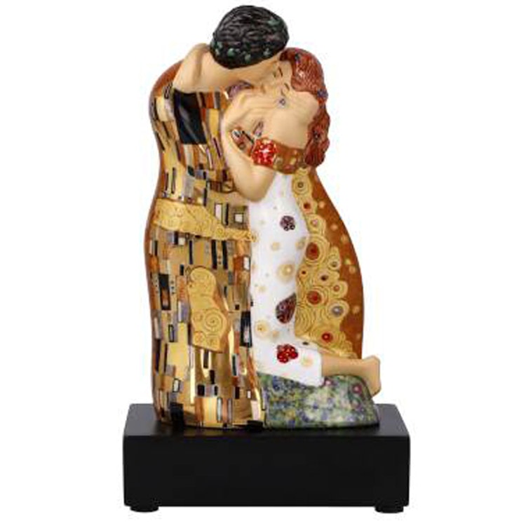 Figurine The Kiss 18 cm Gustav Klimt Goebel