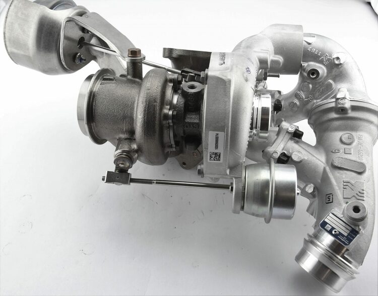 10009880074 BorgWarner reman original turbo Mercedes Sprinter OM651DE22LA motorn. ( Bytesturbo )