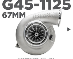 GARRETT G45-1125 67MM A/R 1.44 T4 twin.