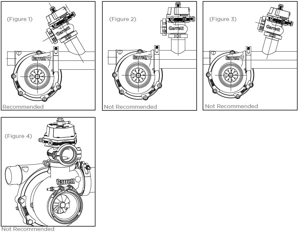 908829-0003 GVW-50 Garrett 50MM wastegate - Svart