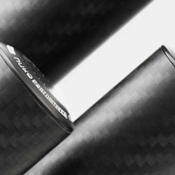 Växelspaksknopp kolfiber (Blank finish) 40mm (65mm längd)