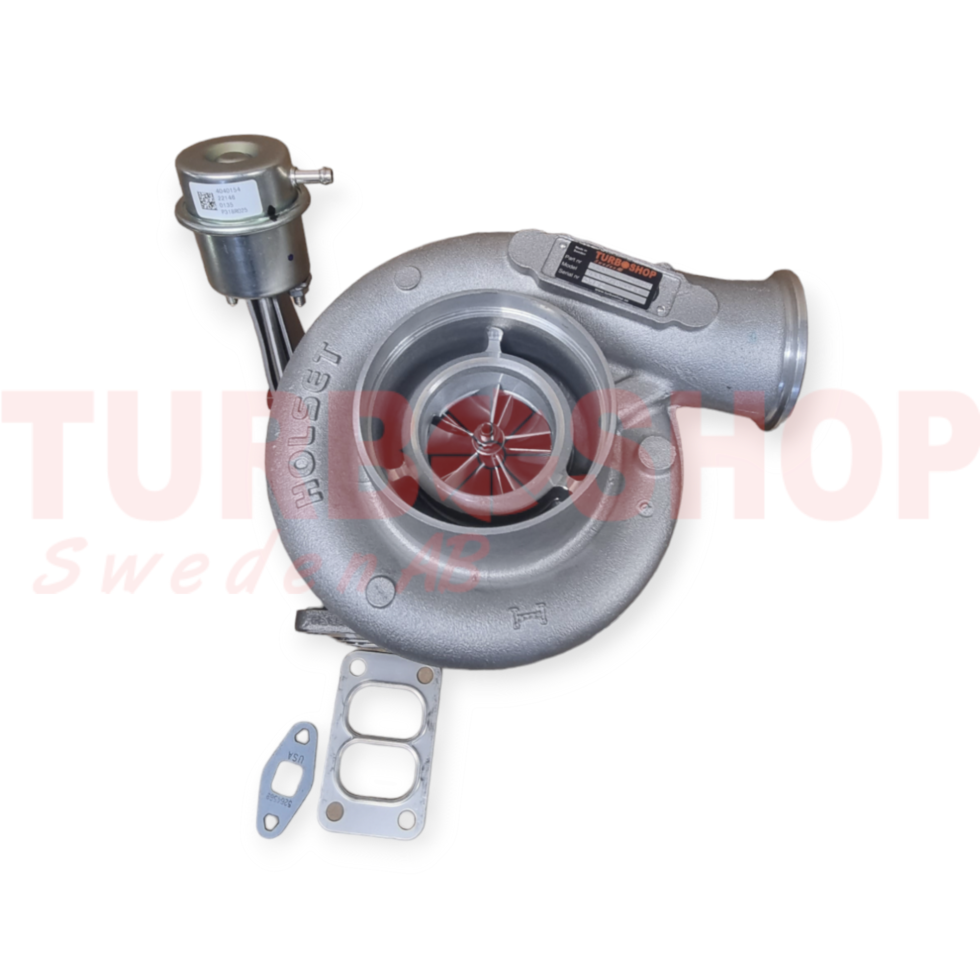 Holset HX35W Pro intern wastegate A/R 12CM 57MM Billet