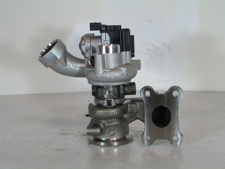 49180-01275 Renoverad originalturbo OEM Mitsubishi TD025M2sbR Turbo VW Golf Audi A3 1.4L bensin 04E145721R ( Bytesturbo )