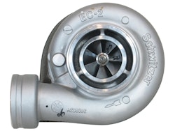 318706 - Renoverad originalturbo BorgWarner Turbo Deutz Volvo-Penta BF6M2012C ( Bytesturbo )