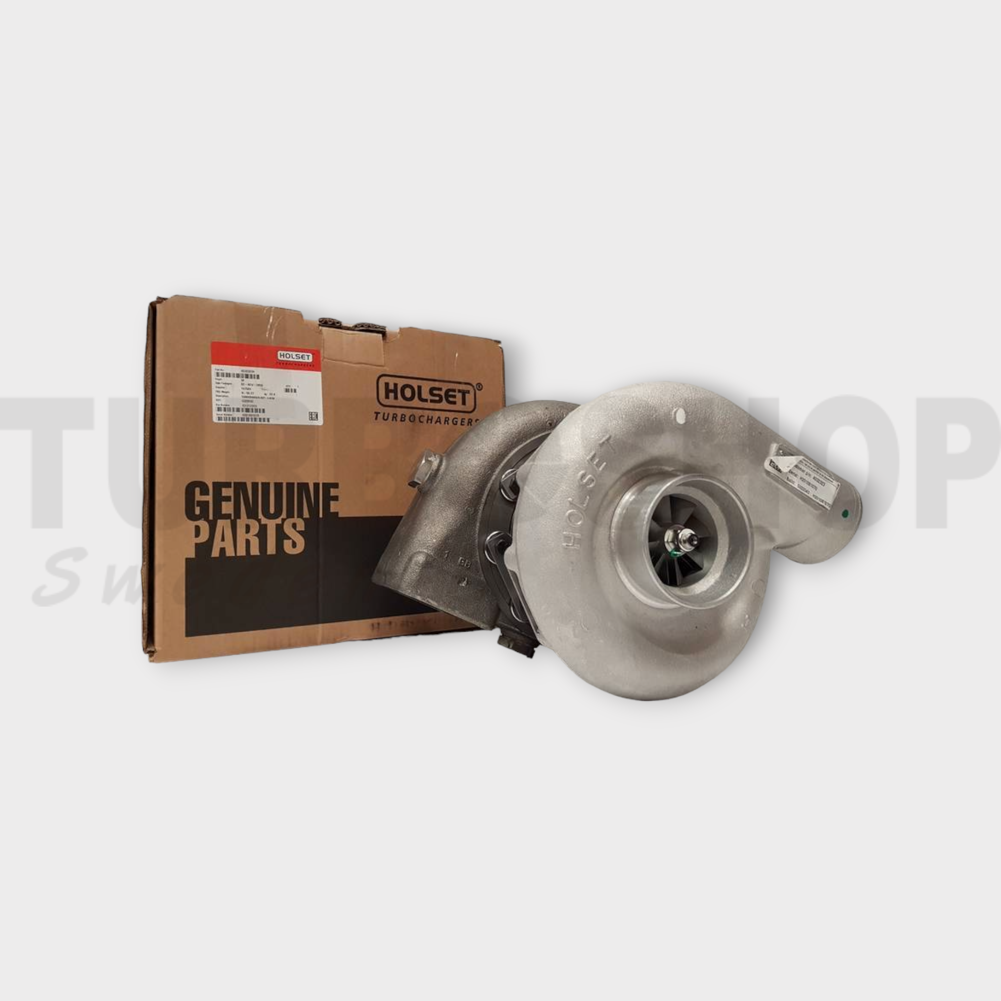3503776 / 3591972 / 3502573 / 4032323H Holset 4LGK - Renoverad originalturbo Bytesturbo / Utbytesturbo - TAMD122A