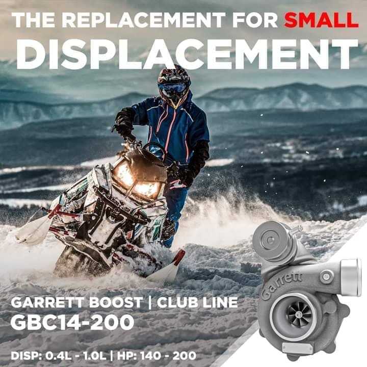 Garrett GBC14-200 Turbocharger 0.45 A/R IWG 896051-5004S