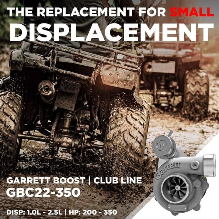 Garrett GBC22-350 Turbolader 0.64 A/R IWG 896055-5003S  ( Storsäljare )