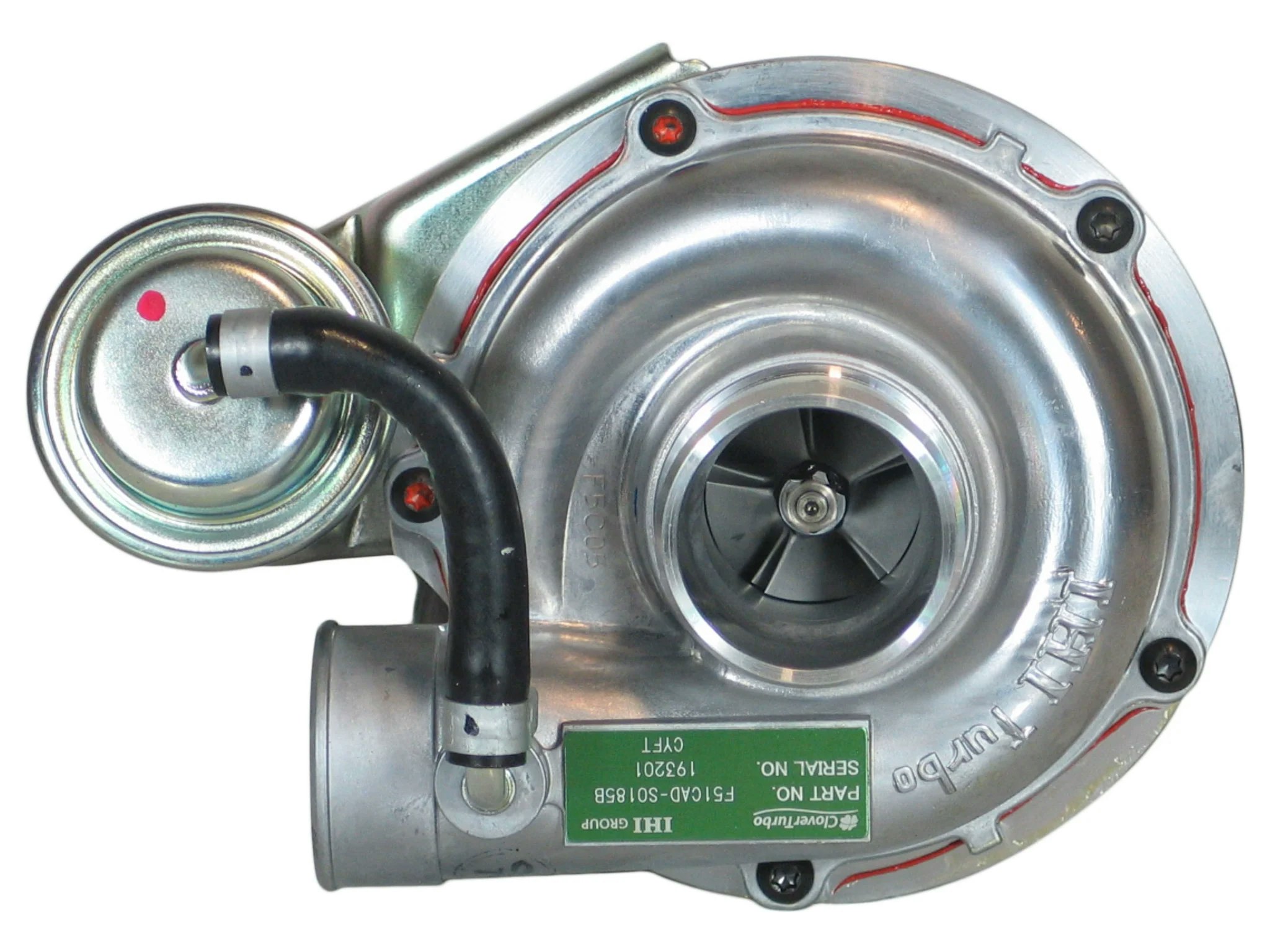 CYFT IHI RHF5 fabriksny original turbo OEM : V-430185 Motorkod : 4TNV98CT