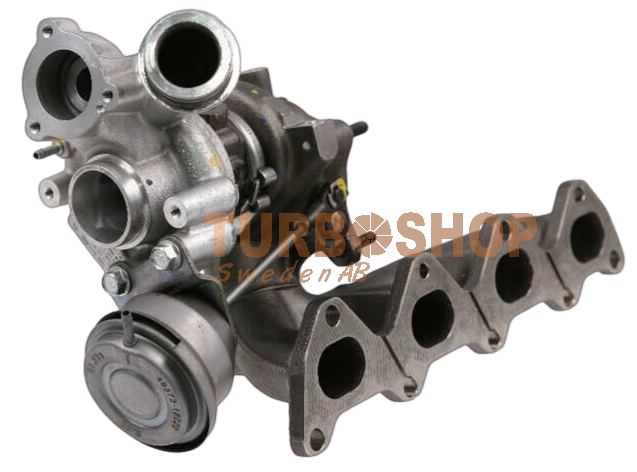 49373-01005 Mitsubishi TD025 renoverad original turbo 1.4 TSI / TFSI ! ( Bytesturbo )