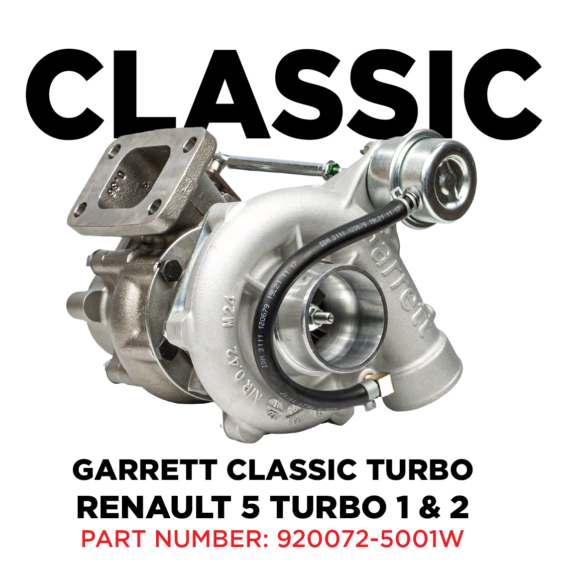 920072-5001W Renault 5 Turbo 1 & 2 upgrade.