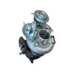 Fabriksny TD04HL-19T turbo med Billet kompressordel samt A/R 7 vinklat turbinhus .( 360-400 hk ) ( Volvo ) 19T Billet