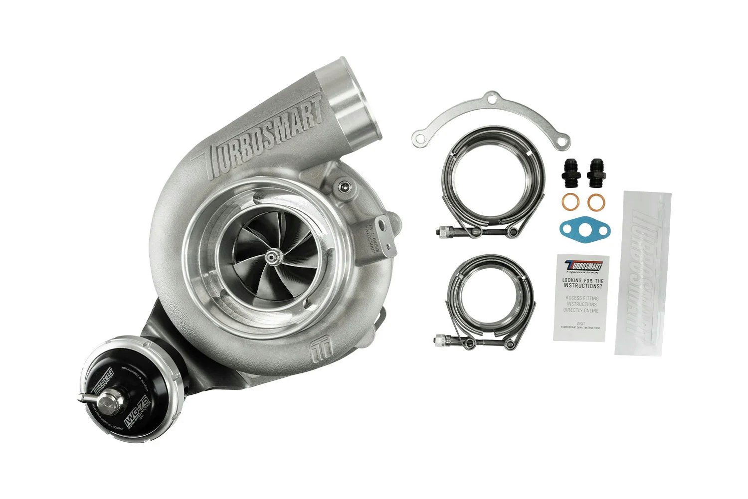 Turbosmart turbocharger 6262 V-Band/V-Band - internal wastegate, IWG75