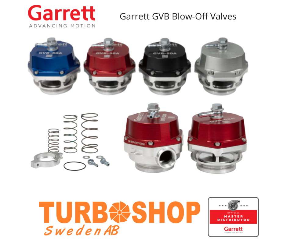 914959-0001 Garrett GVB-50R 50MM Återcirkulerande Dumpventil / Blow off ( Röd )