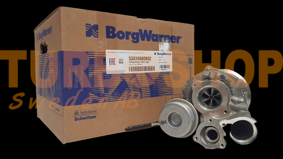 53039880802 Borgwarner fabriksny originalturbo ( Höger )