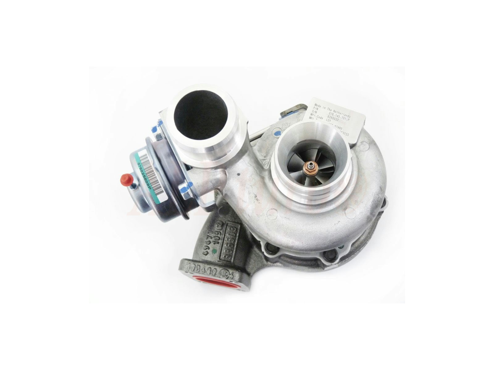 49T7707460 / 49377-07460 TD04 VW Crafter 2.5 TDI - Fabriksny originalturbo OEM : 076145701C 076145701D 076145701G 076145701J 076145701K 076145701P 076145702B 076145702C