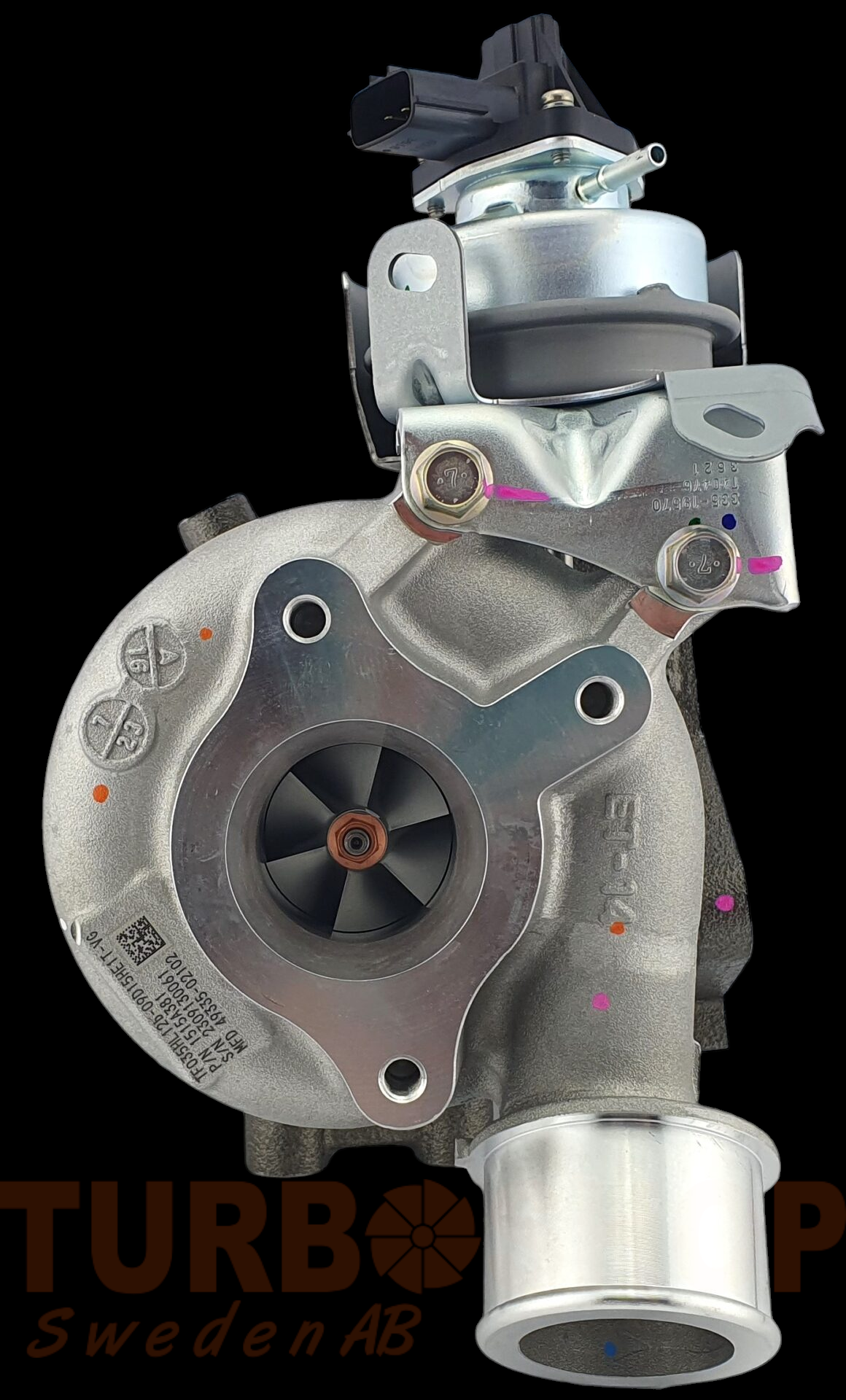 49T35-02102 -TF035HL12b - Mitsubishi fabriksny originalturbo - OEM 1515A381